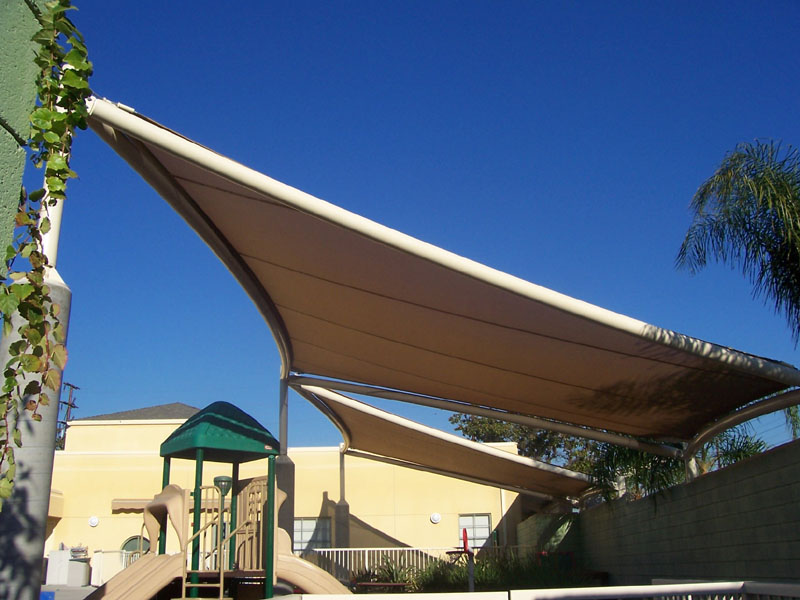 Fabric Membranes and Playground Protection