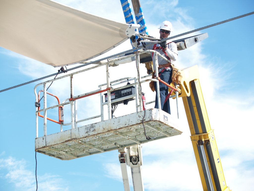 Architectural Fabric Structures Installation