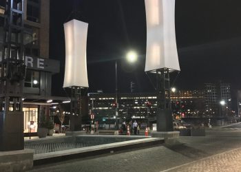 DC Wharf Lanterns | Tension Structures