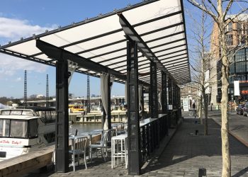 DC Wharf Lanterns | Tension Structures