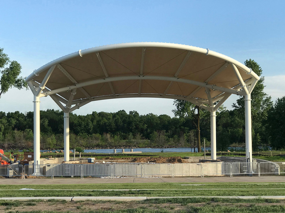 How a Tensile Roof Structure Adds to Public Park Designs