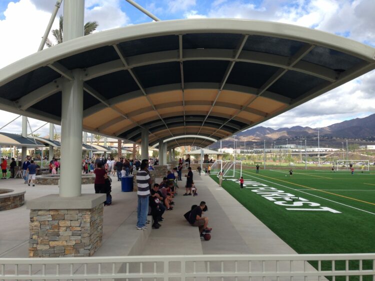 Shade Structures for Sporting Events