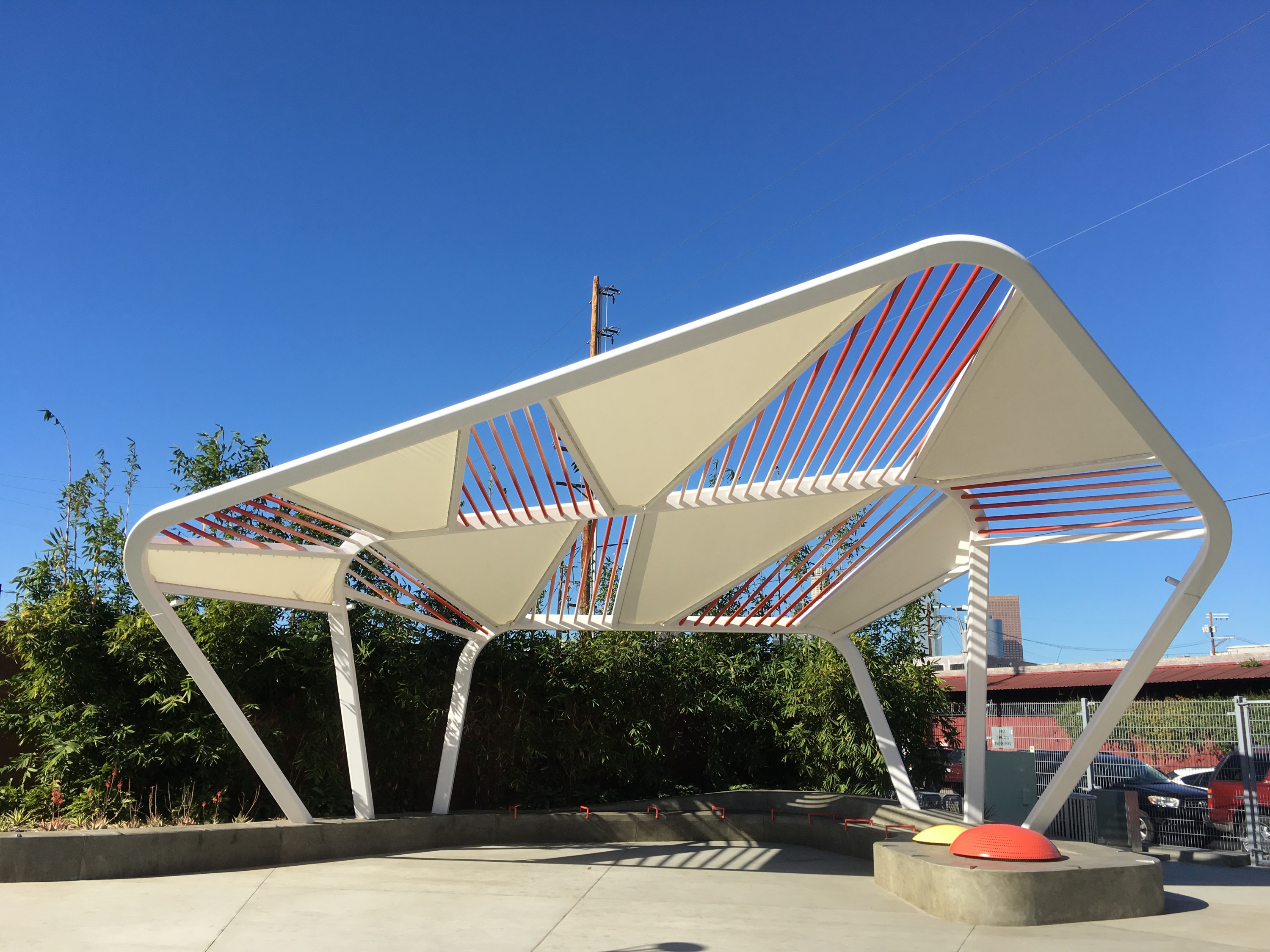 Tension Structures | Arts District Park