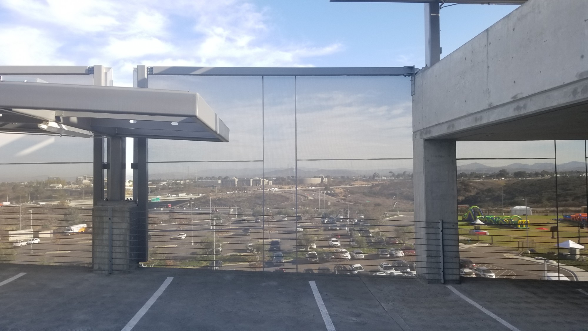 Illumina Headquarters – Parking Garage Tensile Facade