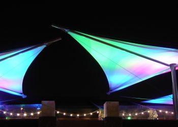 Lighting and Tensioned Membrane Structures