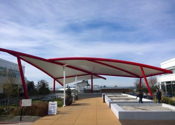 Project Highlight- Tension Membrane Structure for Google