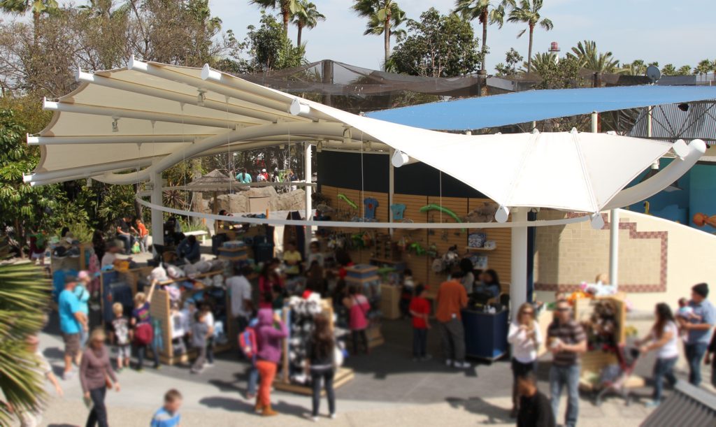 Shade Structures - Aquarium of the Pacific