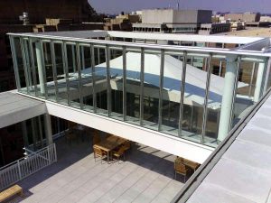 Tensile Fabric Architecture & Business Parks_Washington DC Rooftop Canopy