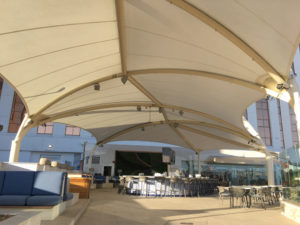 Tensioned Membrane Architecture for Convention Center