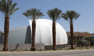 Energy Efficient Convention Center Tensile Facade