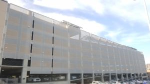 Tensile Facade for Parking Garage