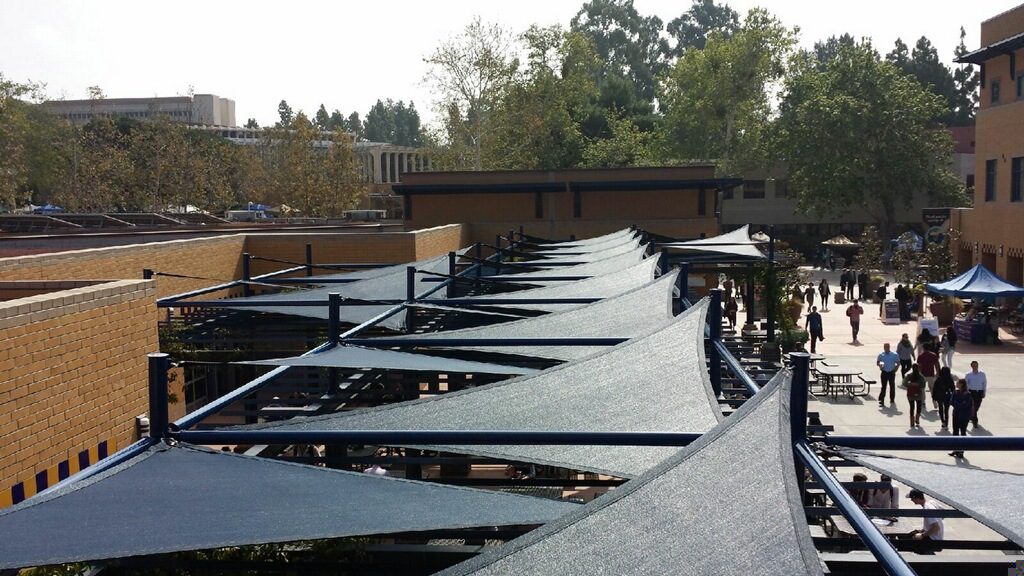 UCI Tensioned Membrane Shade Structures