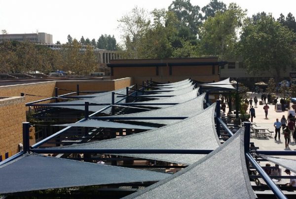 UCI Tensioned Membrane Shade Structures