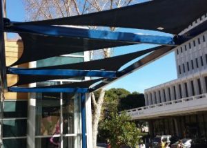 UCI Tensioned Membrane Shade Structures