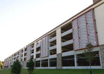 Four Winds Casino Parking Garage | TensionStructures.com