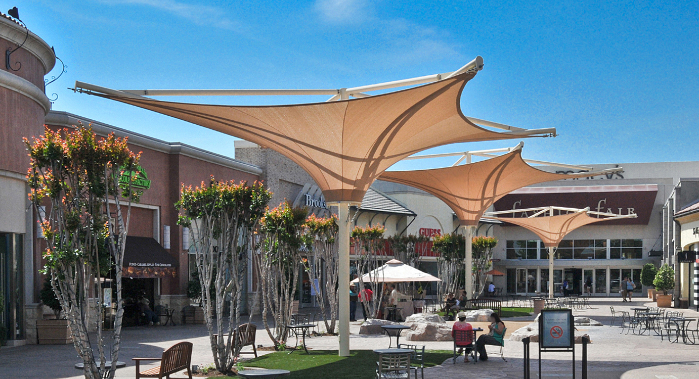 Fashion Fair Mall – Fresno, CA – Tension Structures