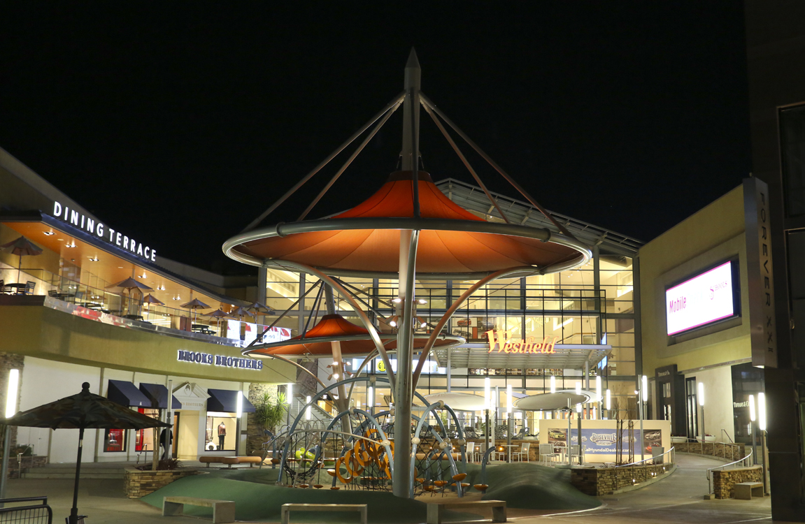 Westfield Galleria Mall – Roseville, CA – Tension Structures